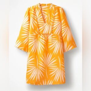 Boden Evangeline Linen Tunic size 6P like new condition